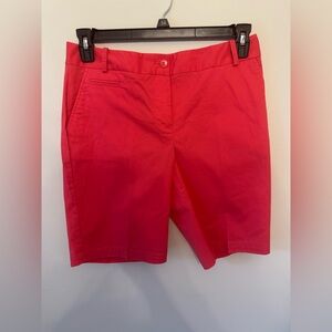 Talbots Bermuda shorts women’s size 8 petite with side pockets cotton blend